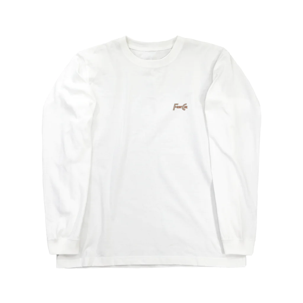 FRONT CURLのNO MANEY_OVER TIME Long Sleeve T-Shirt