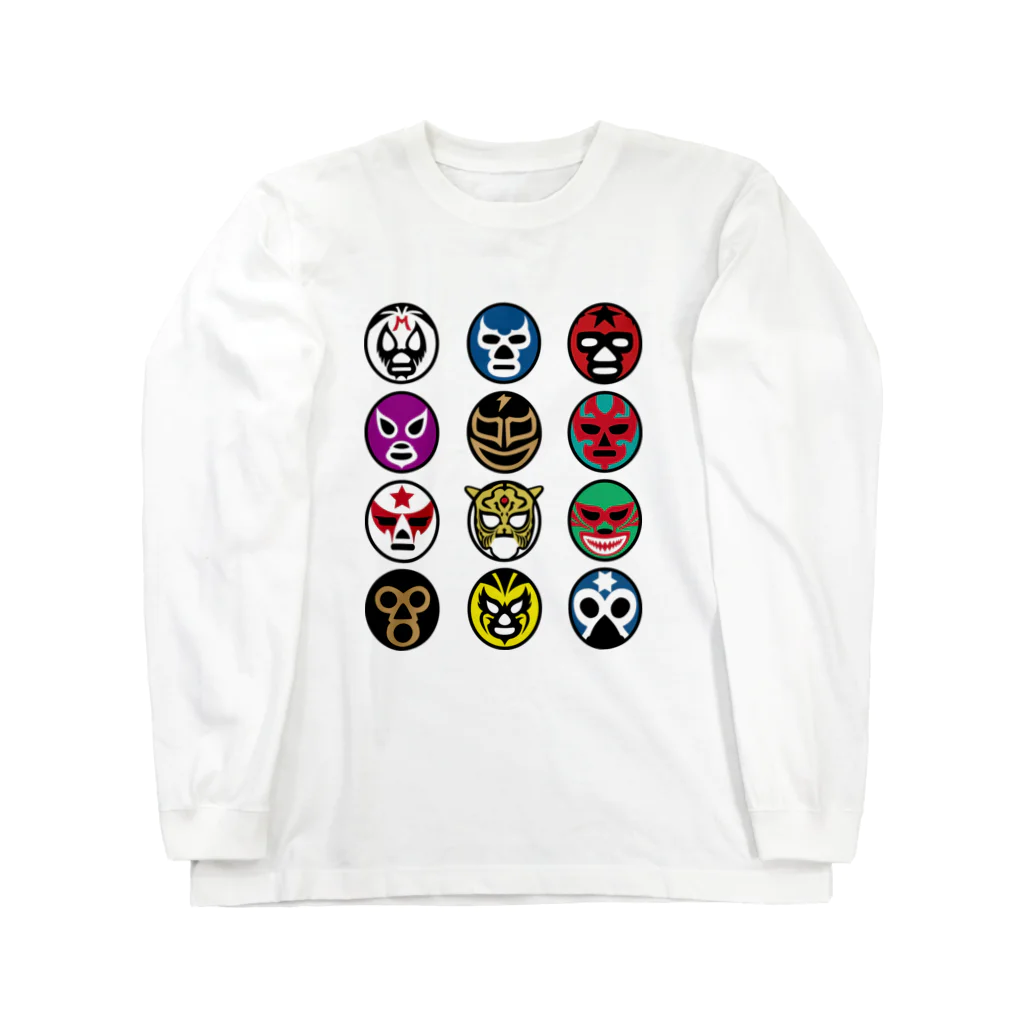 LUCHAのMASKMAN TWELVE ロングスリーブTシャツ