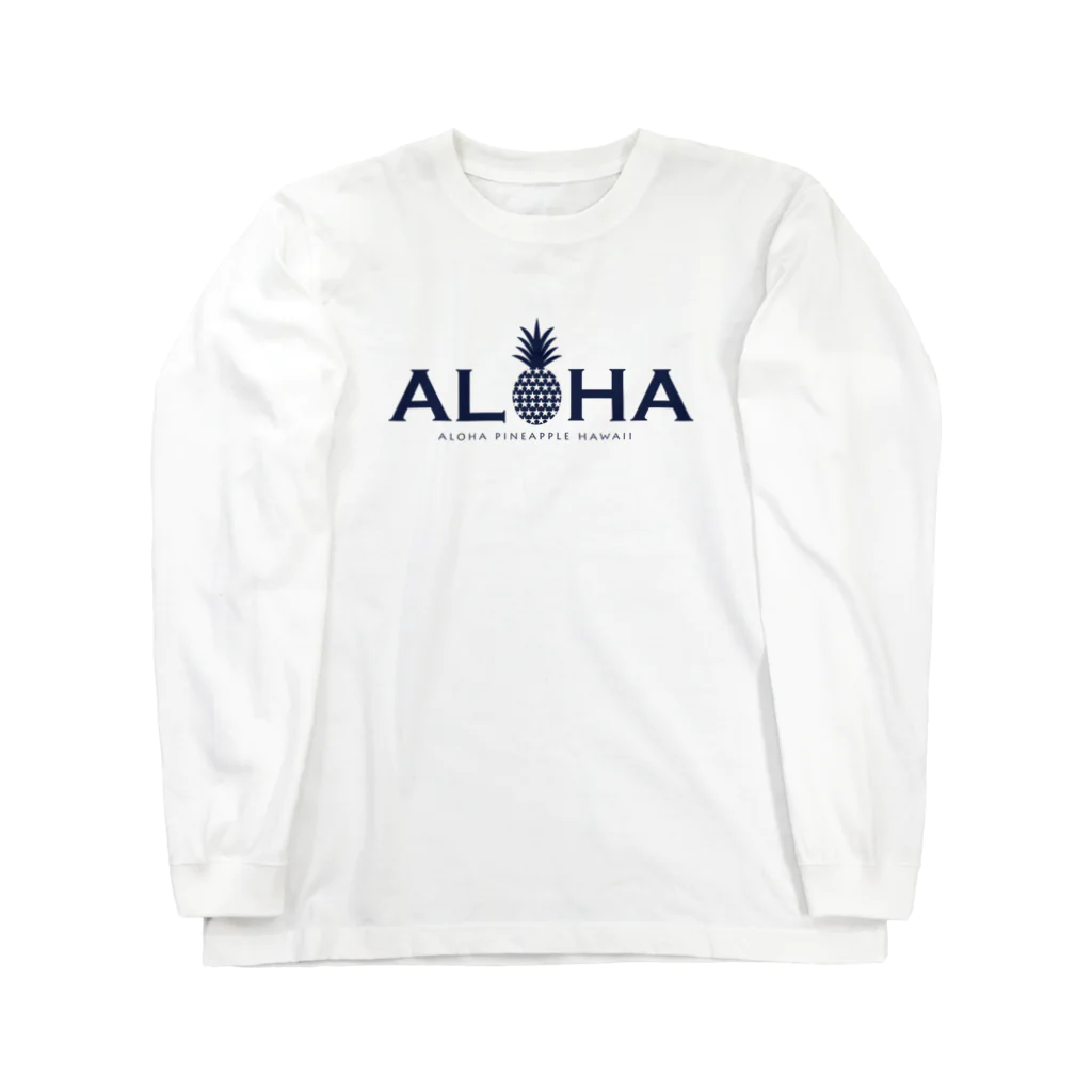 aloha_pineapple_hawaiiのALOHA パイナップル 030 Long Sleeve T-Shirt
