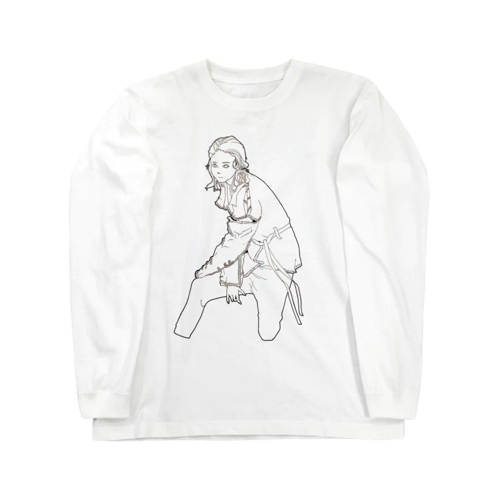 Seafoodgratin2のlady Long Sleeve T-Shirt