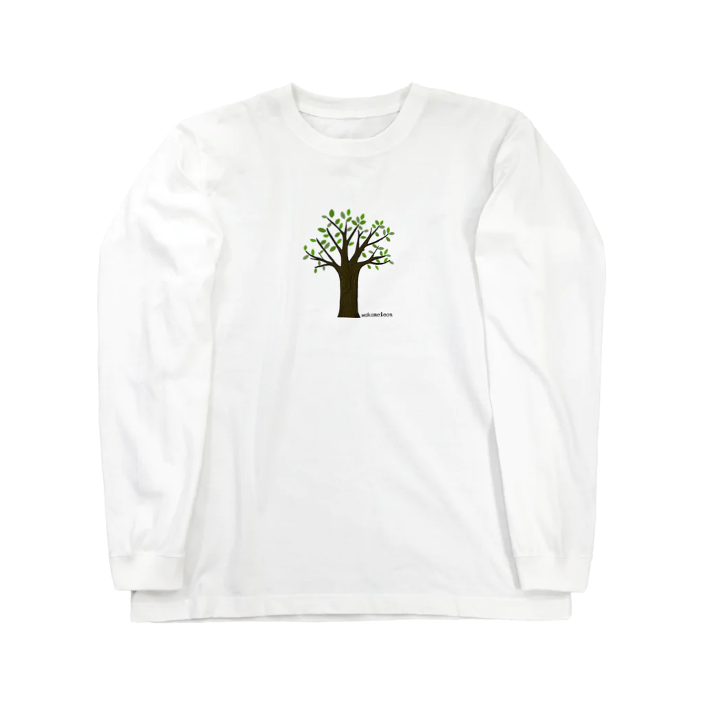 Wakameleonの木だよ Long Sleeve T-Shirt