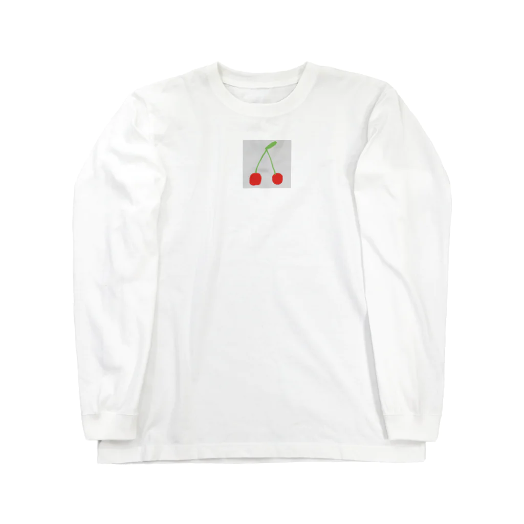 大澤萌々 (おおさわもも)のさくらんぼ。 Long Sleeve T-Shirt