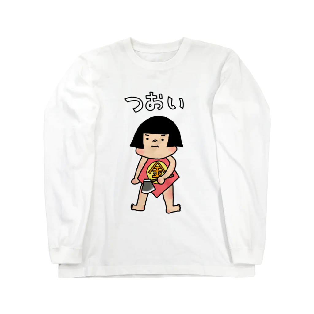 サカナナカスのまさかりJr. ロングスリーブTシャツ