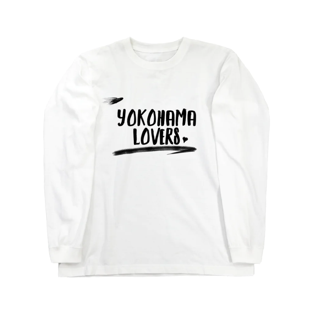 KEN's☆BASEBALL FAN SHOPのYOKOHAMA LOVERS 1 ロングスリーブTシャツ