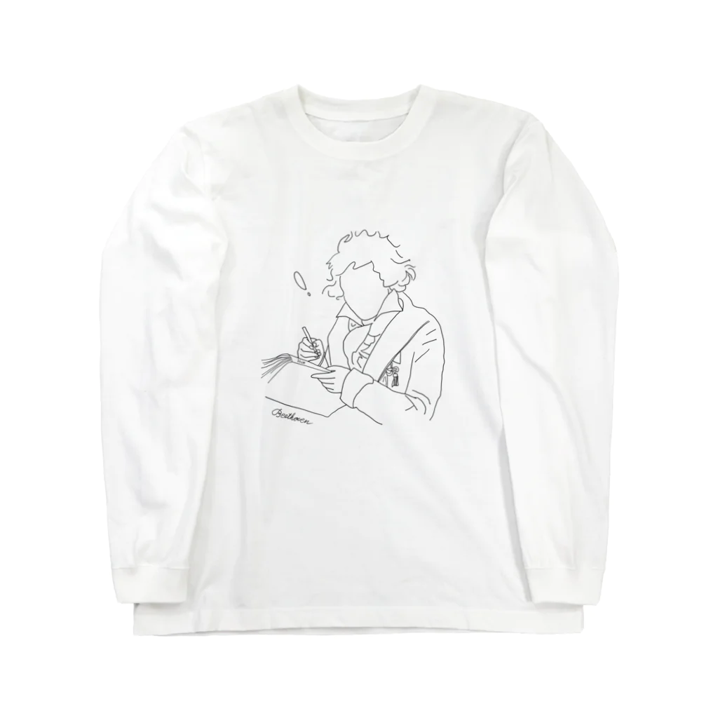 ihcoのBeethoven ロングスリーブTシャツ