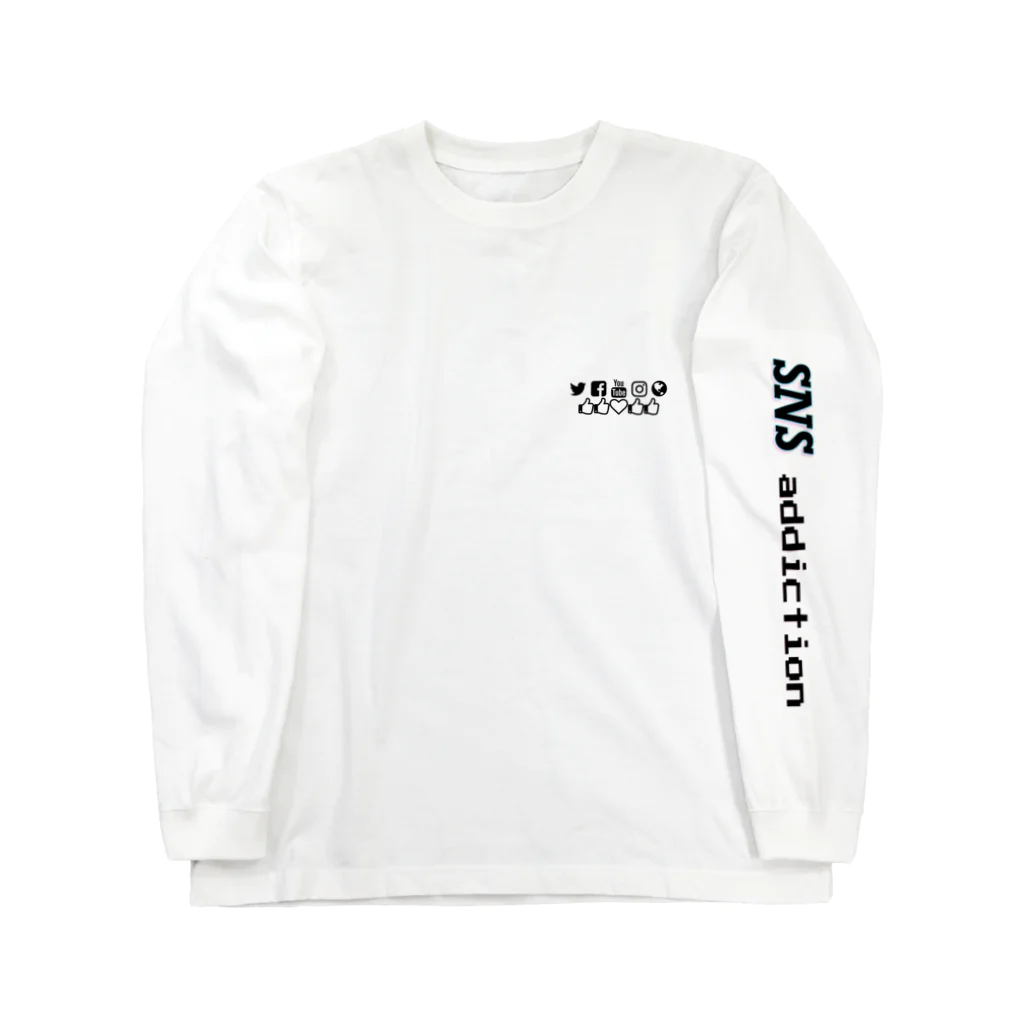 倶楽部㍉のSNS Long Sleeve T-Shirt