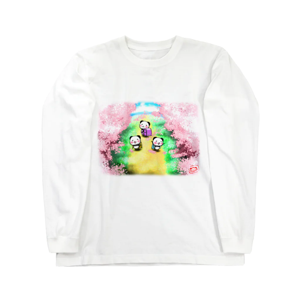 しゅりんぷぅ2番館のさくらパン Long Sleeve T-Shirt