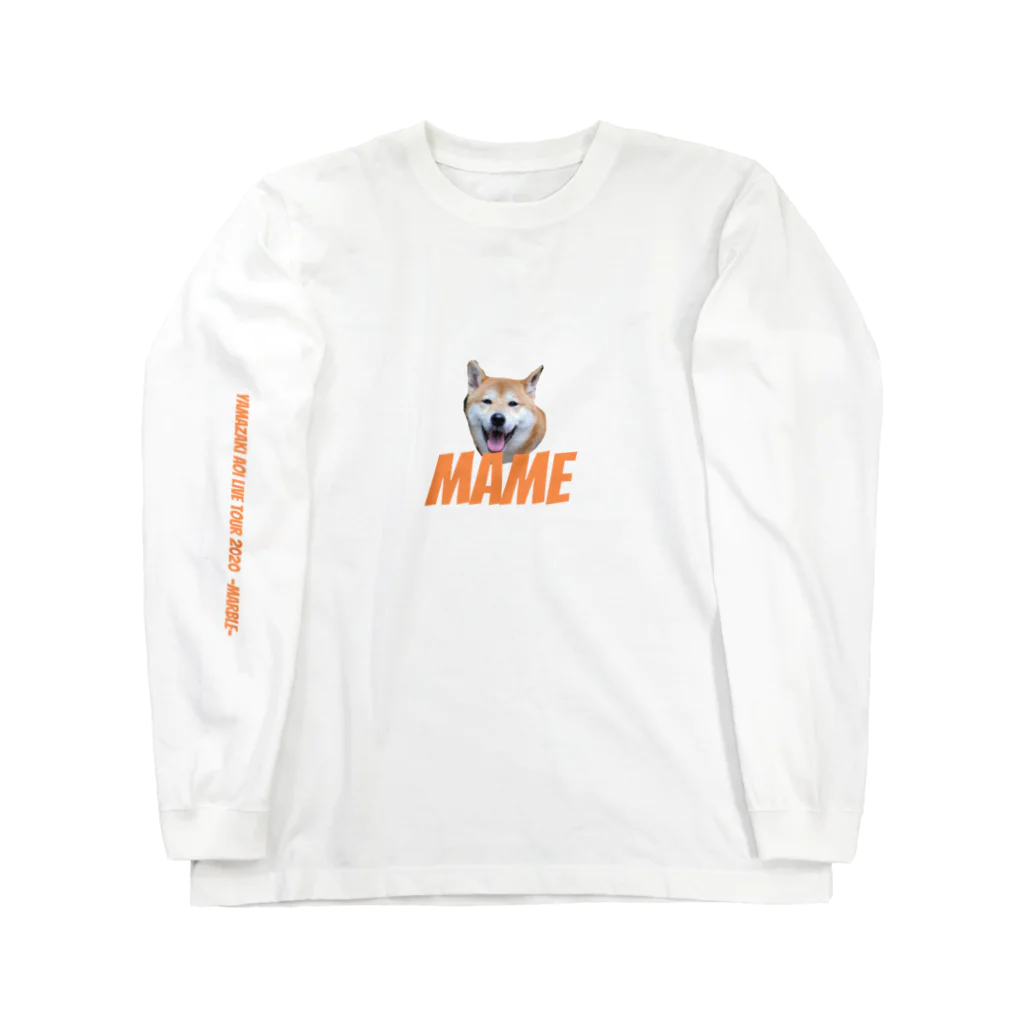 山崎あおい/Yamazaki Aoiの実写まめちゃん Long Sleeve T-Shirt