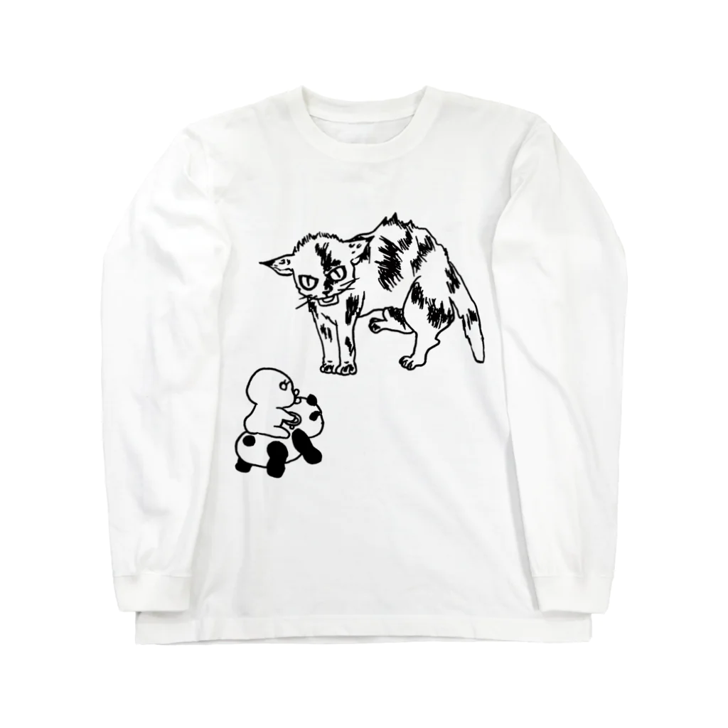 こさび堂のびっくりサビ猫 Long Sleeve T-Shirt