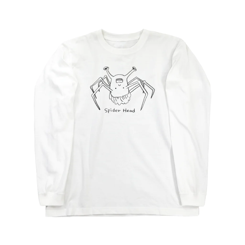 stereovisionのspider head（スパイダーヘッド） Long Sleeve T-Shirt