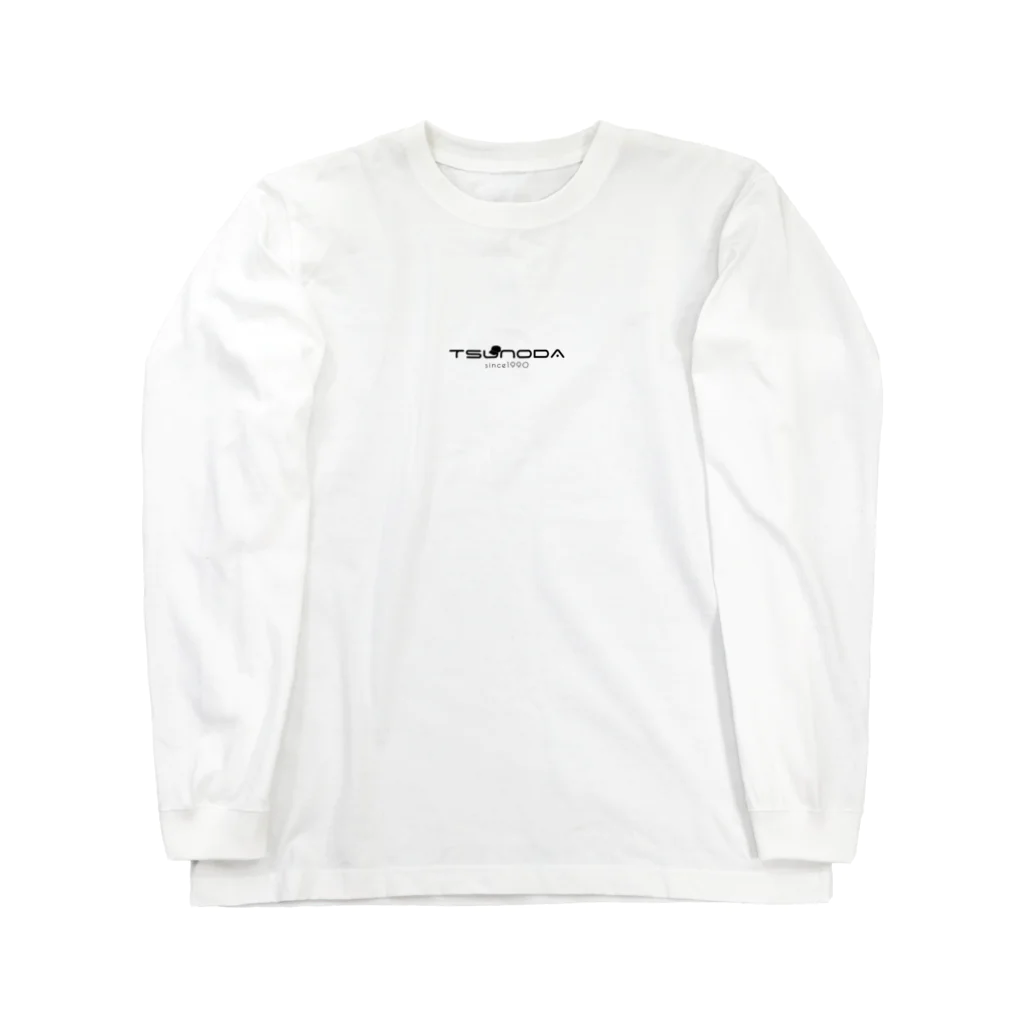 独断名字ロゴのつのだロゴ Long Sleeve T-Shirt