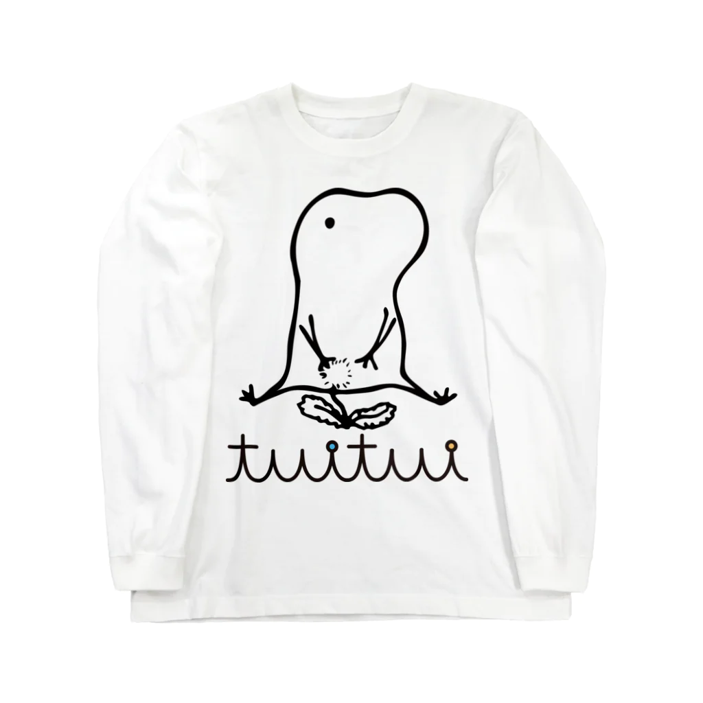 ついついのツイッターのtuituiのロゴ Long Sleeve T-Shirt