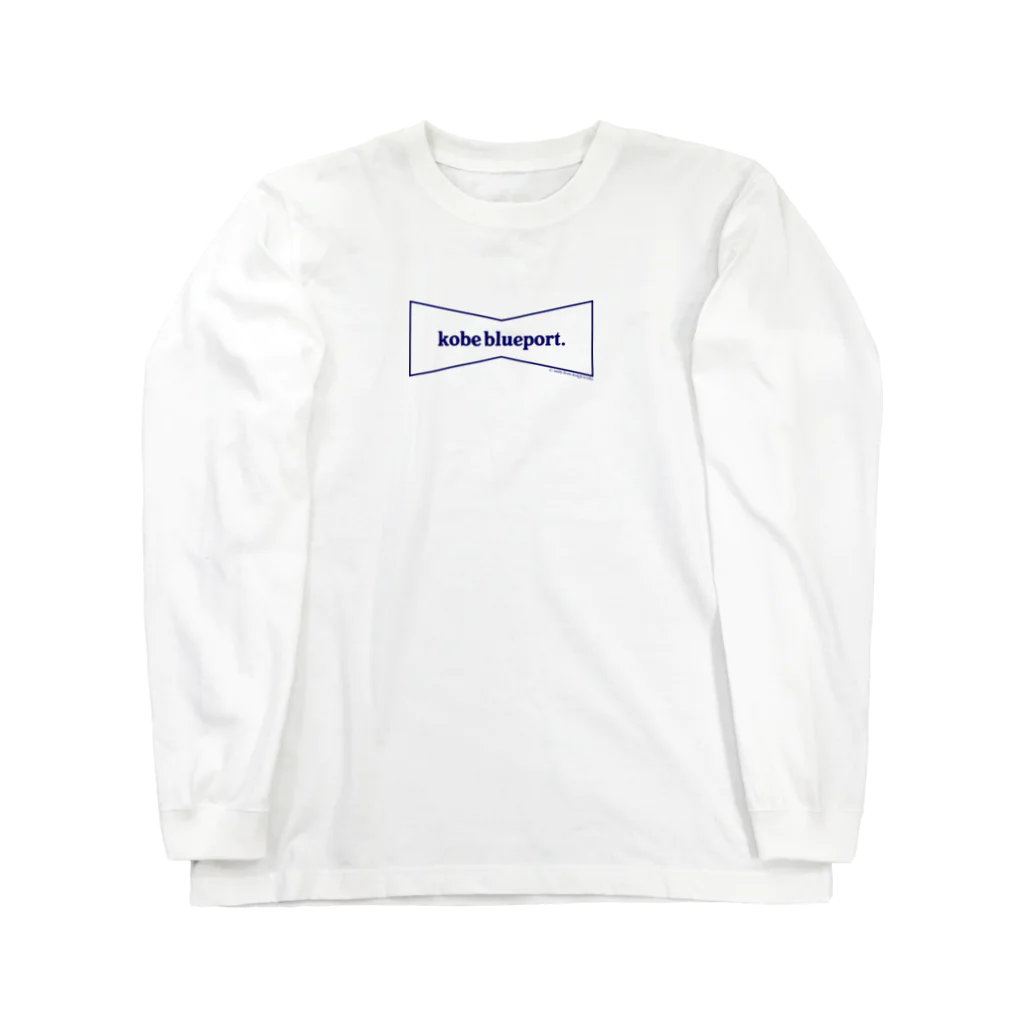 sanity from design works.のKOBE BLUEPORT. scramble Long Sleeve T-Shirt