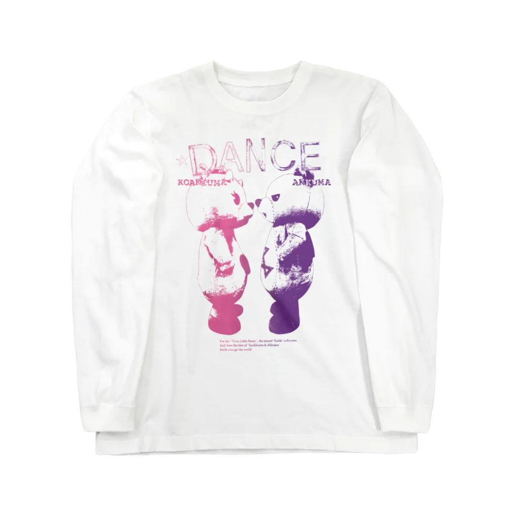 KOAKKUMAandAKKUMAのDANCE ロングスリーブTシャツ