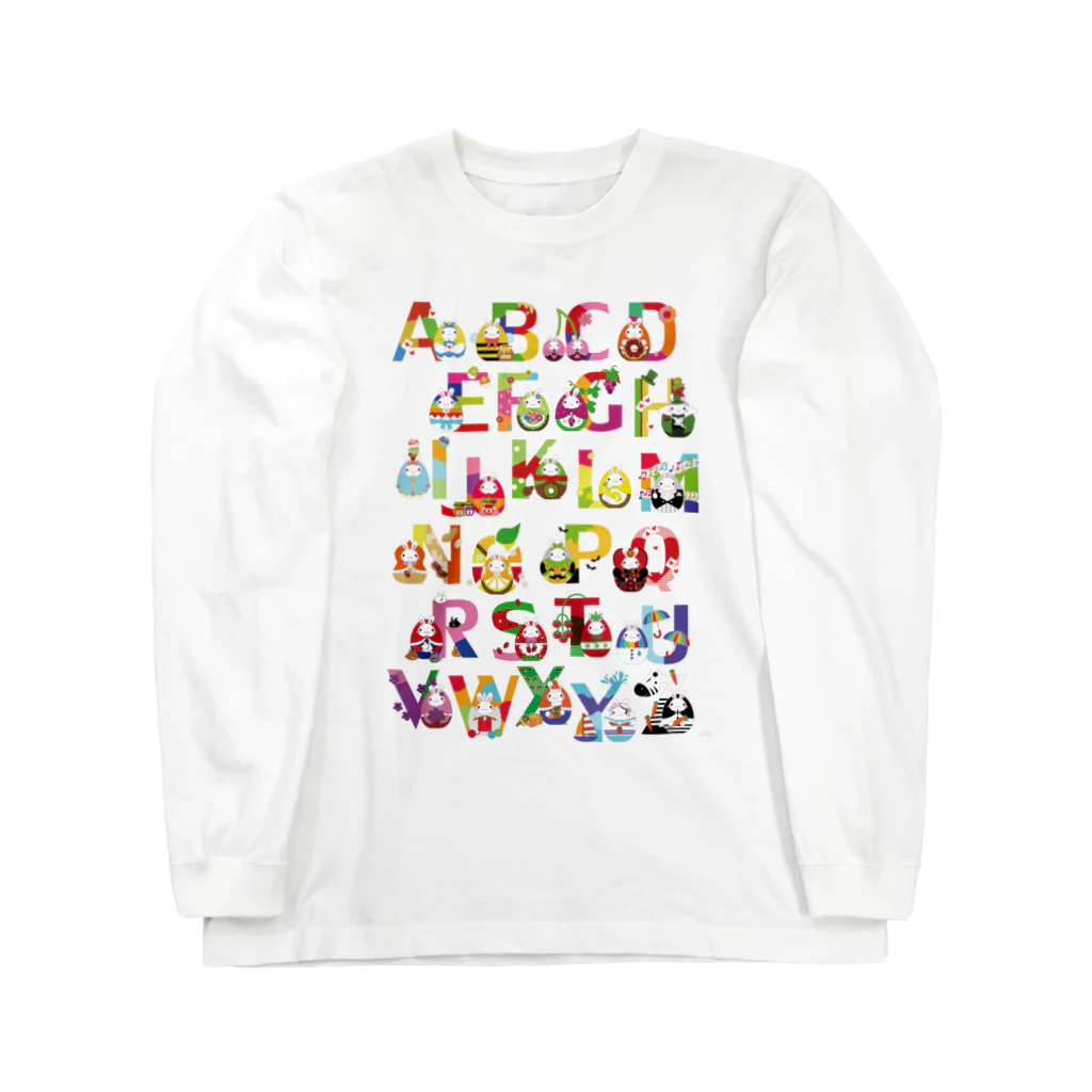 *NAGI*（ナギ）のアルファベットウサギノタマゴ Long Sleeve T-Shirt