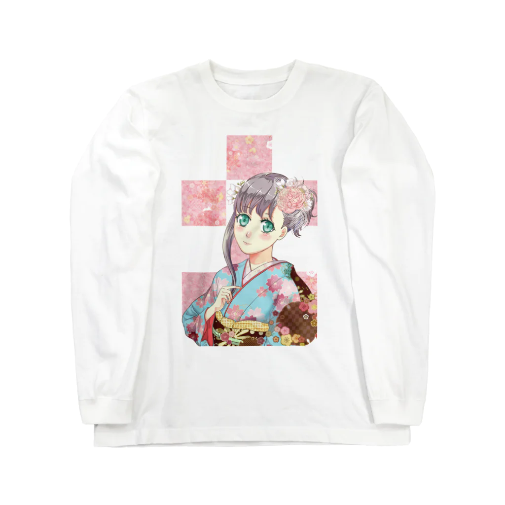 AsamiOubaのはじめての着物♡ Long Sleeve T-Shirt