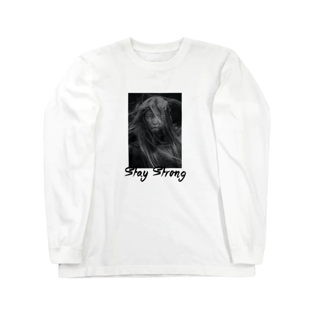 masa / Visual ArtのStay Strong  Long Sleeve T-Shirt