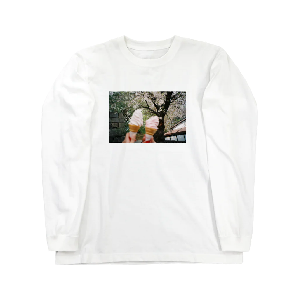 佐藤のそふとくりーむ(ピンボケ) Long Sleeve T-Shirt