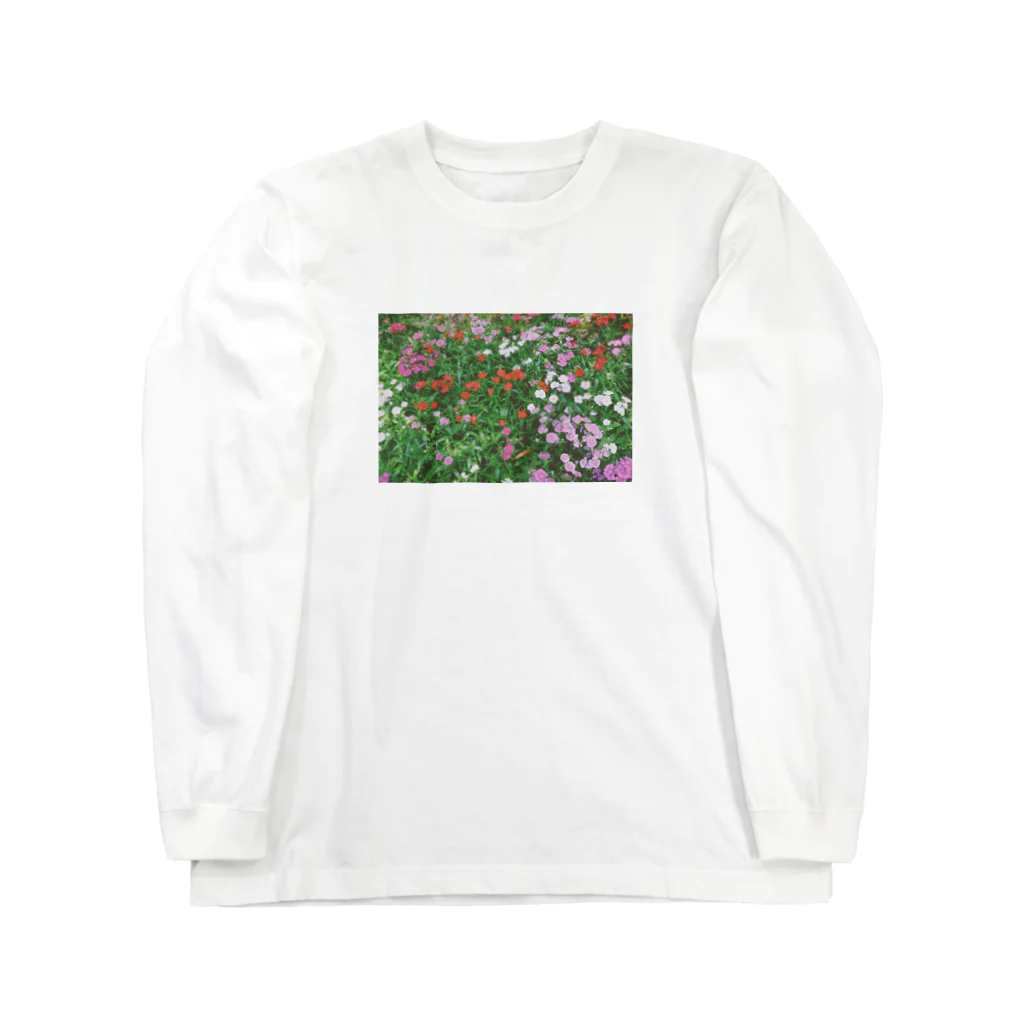 あこがれの花畑 ロングスリーブTシャツ