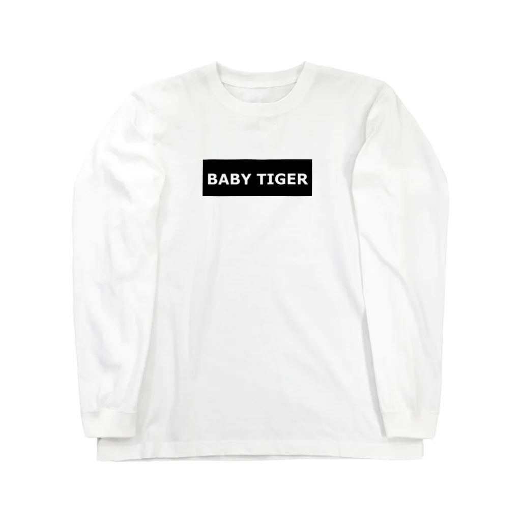 100822acのBABY TIGER ロングTシャツ ロングスリーブTシャツ