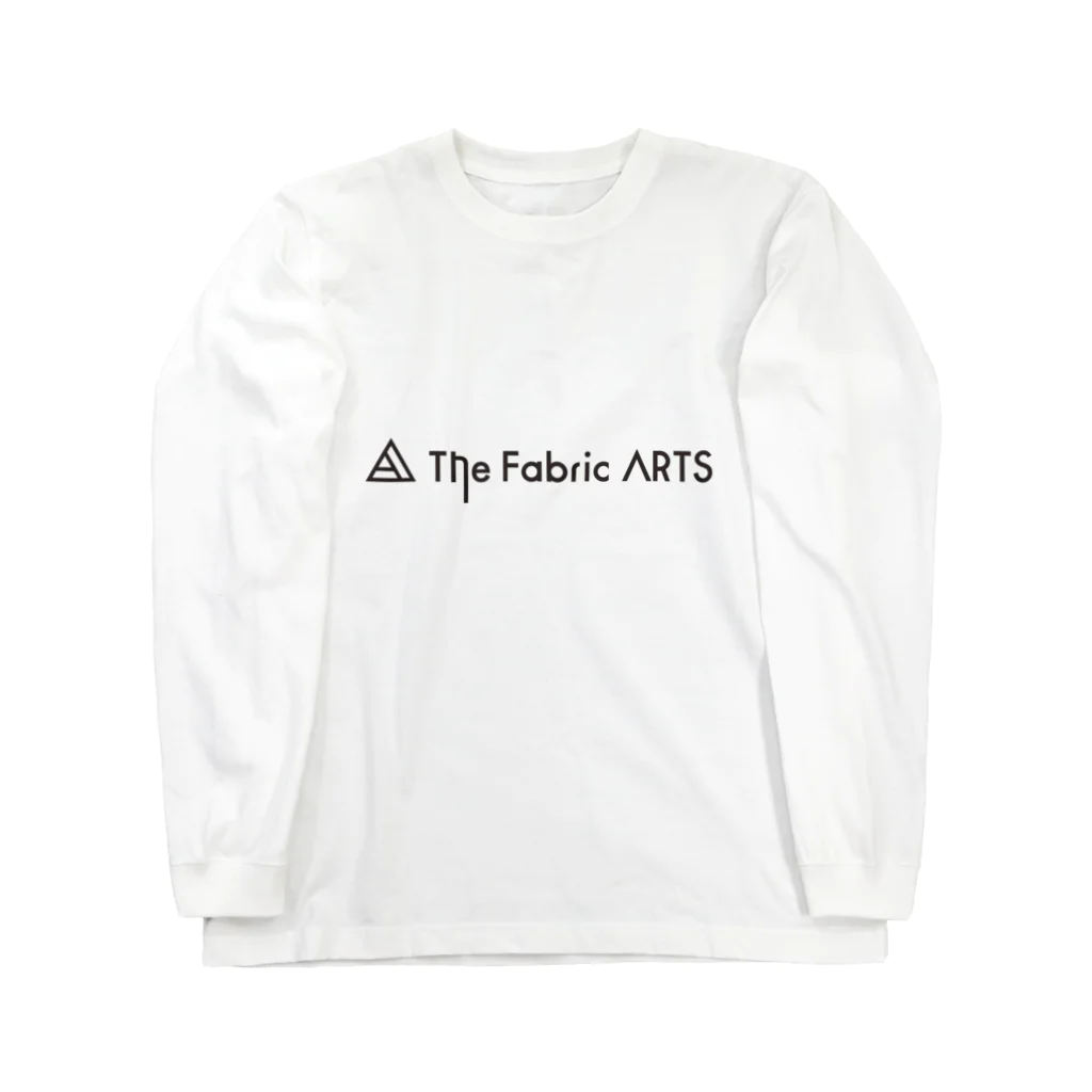 TheFabricARTSのTheFabricARTSロゴ黒 ロングスリーブTシャツ