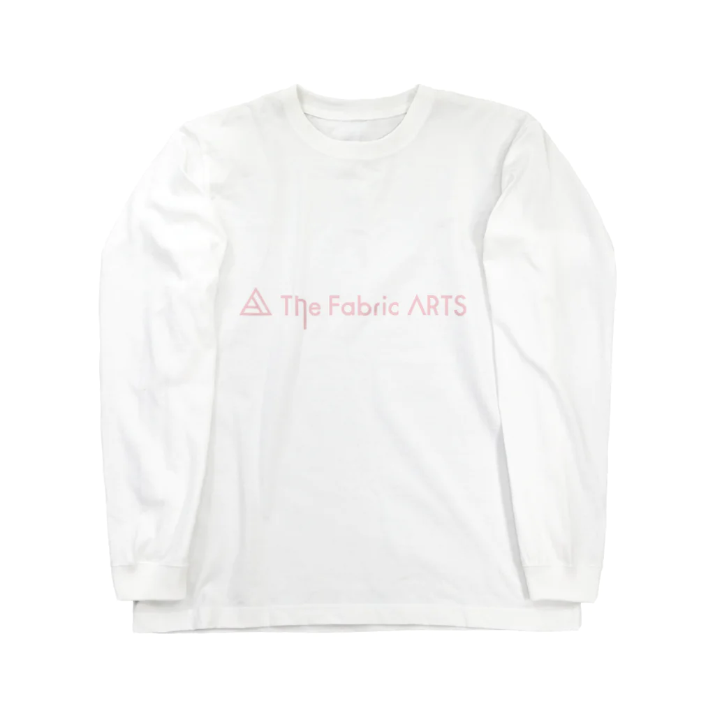 TheFabricARTSのTheFabricARTSロゴピンク ロングスリーブTシャツ