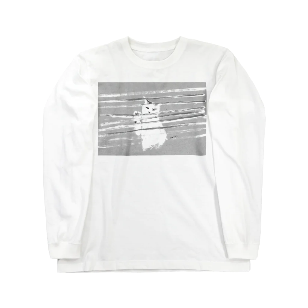 CUROGNACのにゃーjiro Long Sleeve T-Shirt