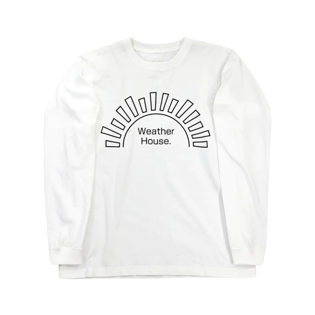 Weather House. closetのWeather House.ロゴ Long Sleeve T-Shirt