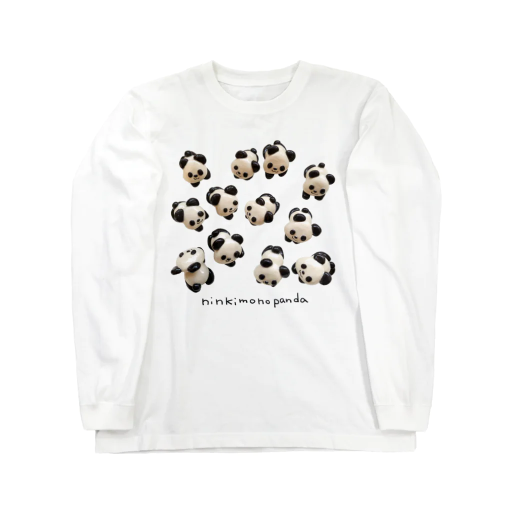 ninkimonopandaのニンキモノパンダ Long Sleeve T-Shirt