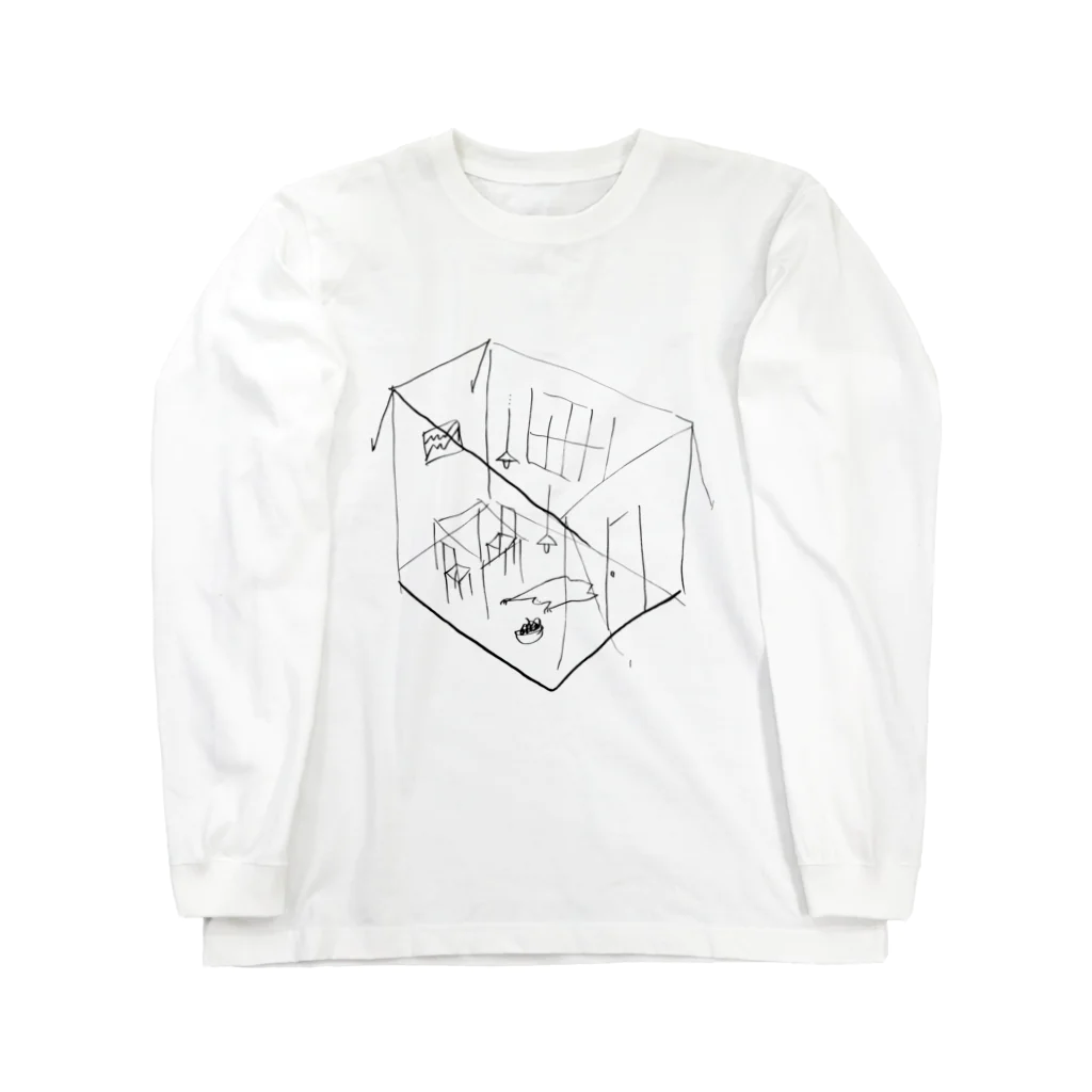 yepstefanieのGHOST ROOM Long Sleeve T-Shirt