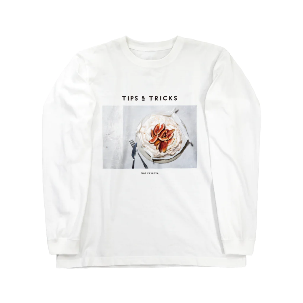 TIPS & TRICKSのイチジクのパブロバ Long Sleeve T-Shirt