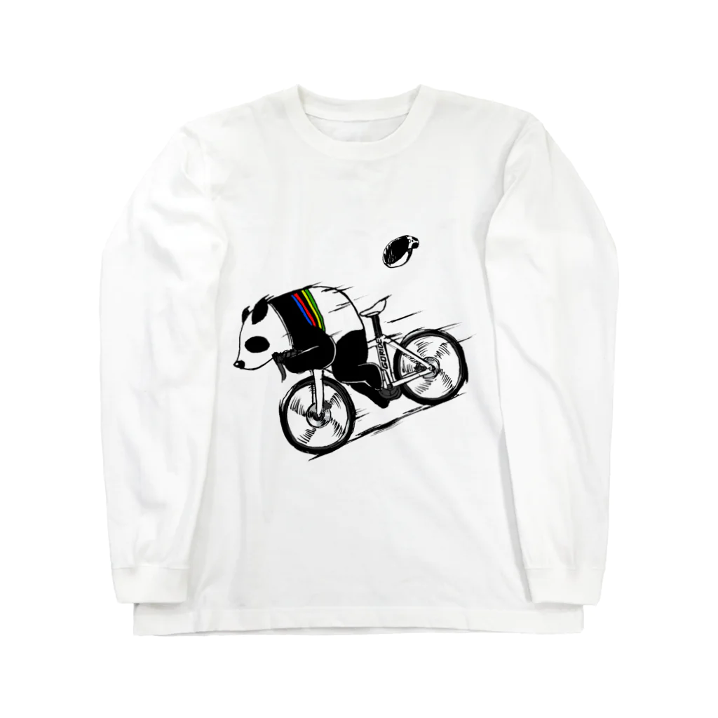 WORLDCYCLEのフルーミーパンダ Long Sleeve T-Shirt