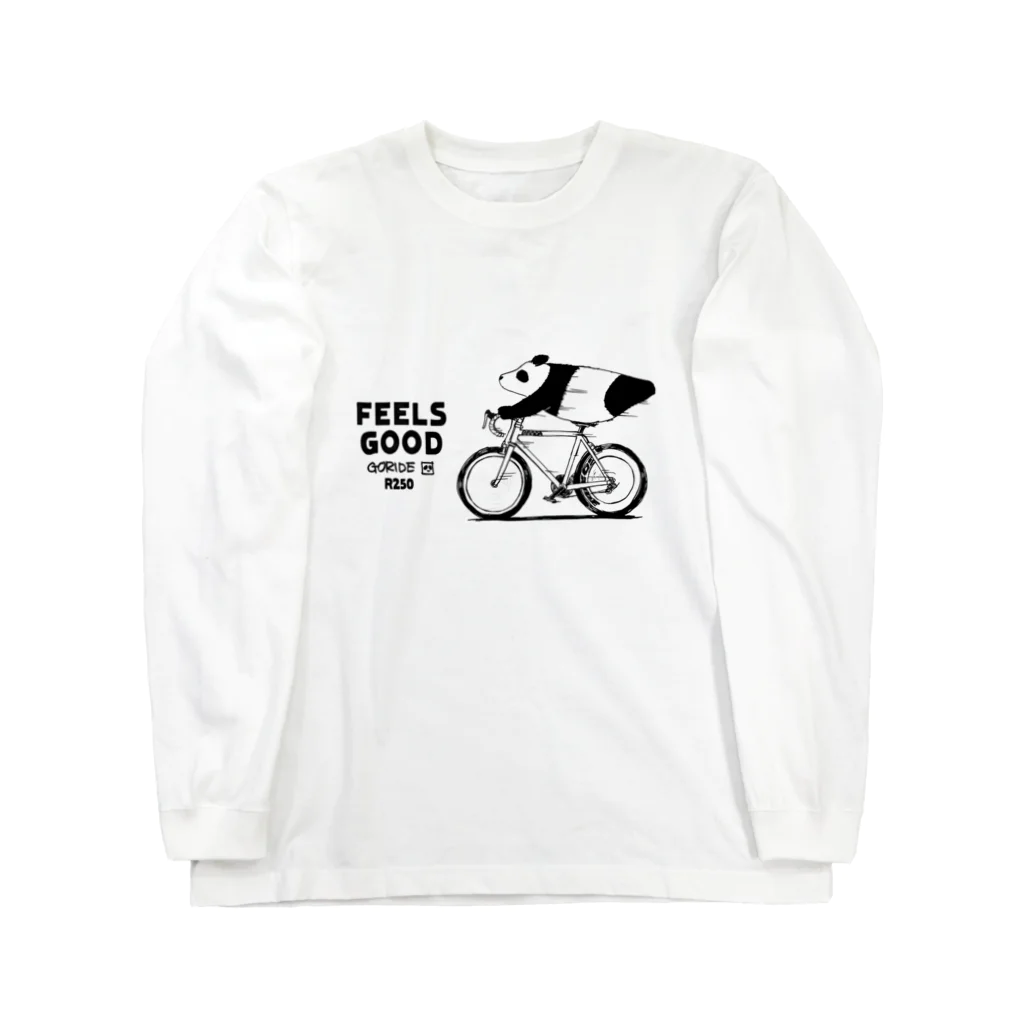 WORLDCYCLEのスーパーマンパンダ ロングスリーブTシャツ