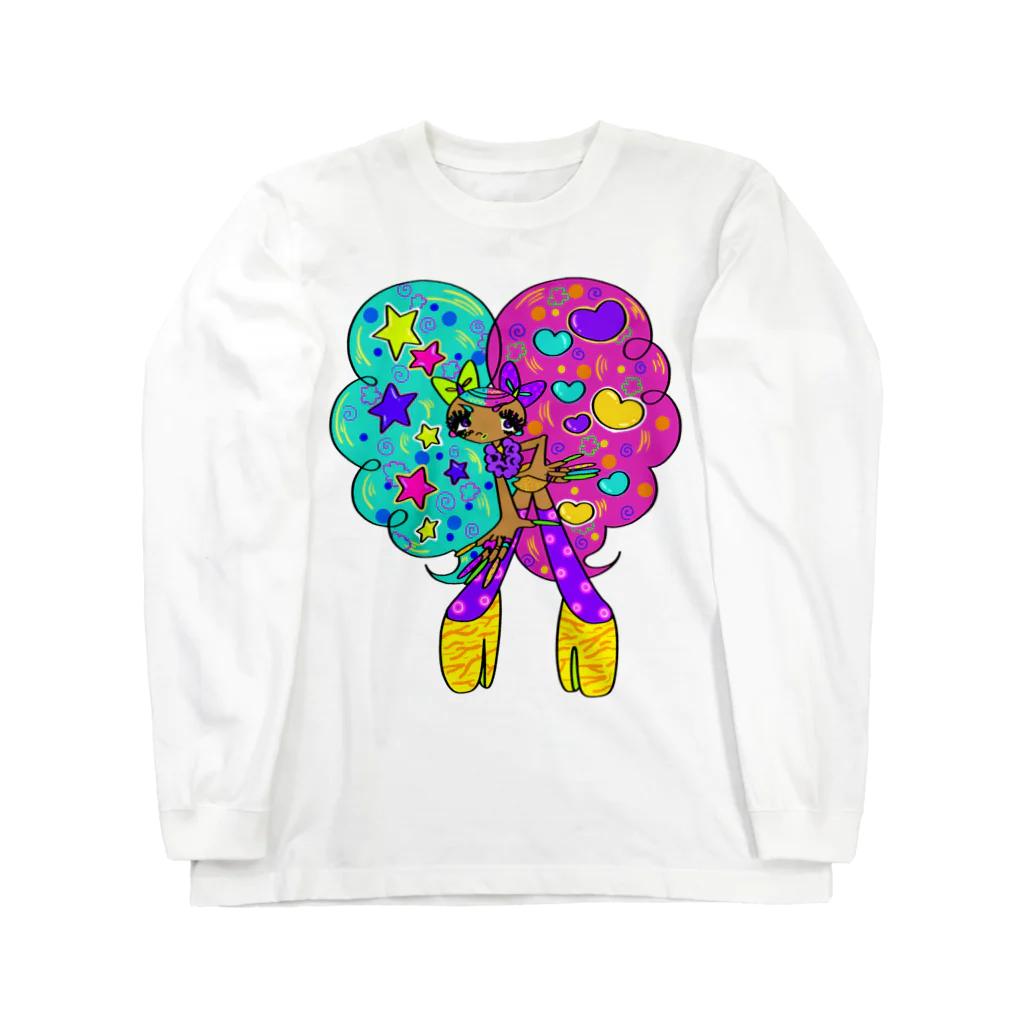 デデしょっぷのカラフル×ギャル① Long Sleeve T-Shirt