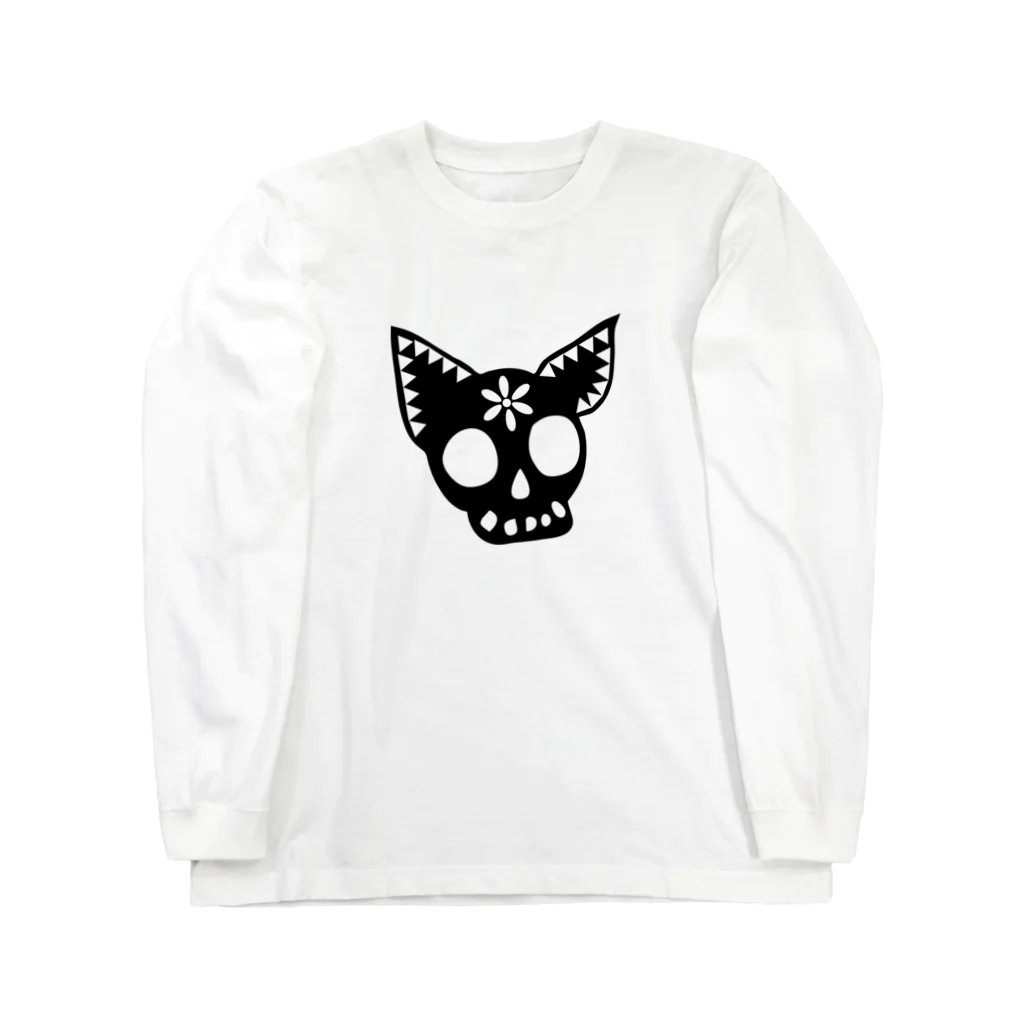 CHIHUAHUAの讃えよチワワ Long Sleeve T-Shirt