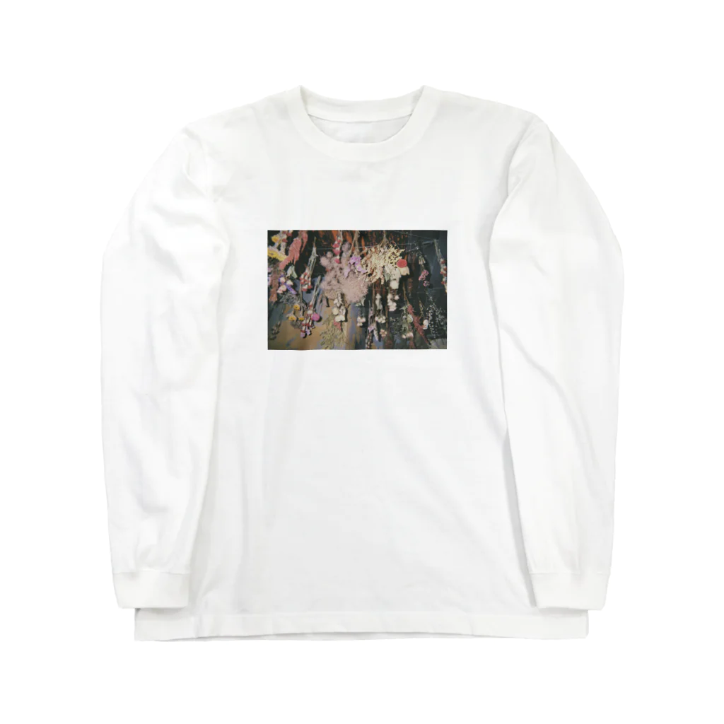 眠気のdry flower Long Sleeve T-Shirt