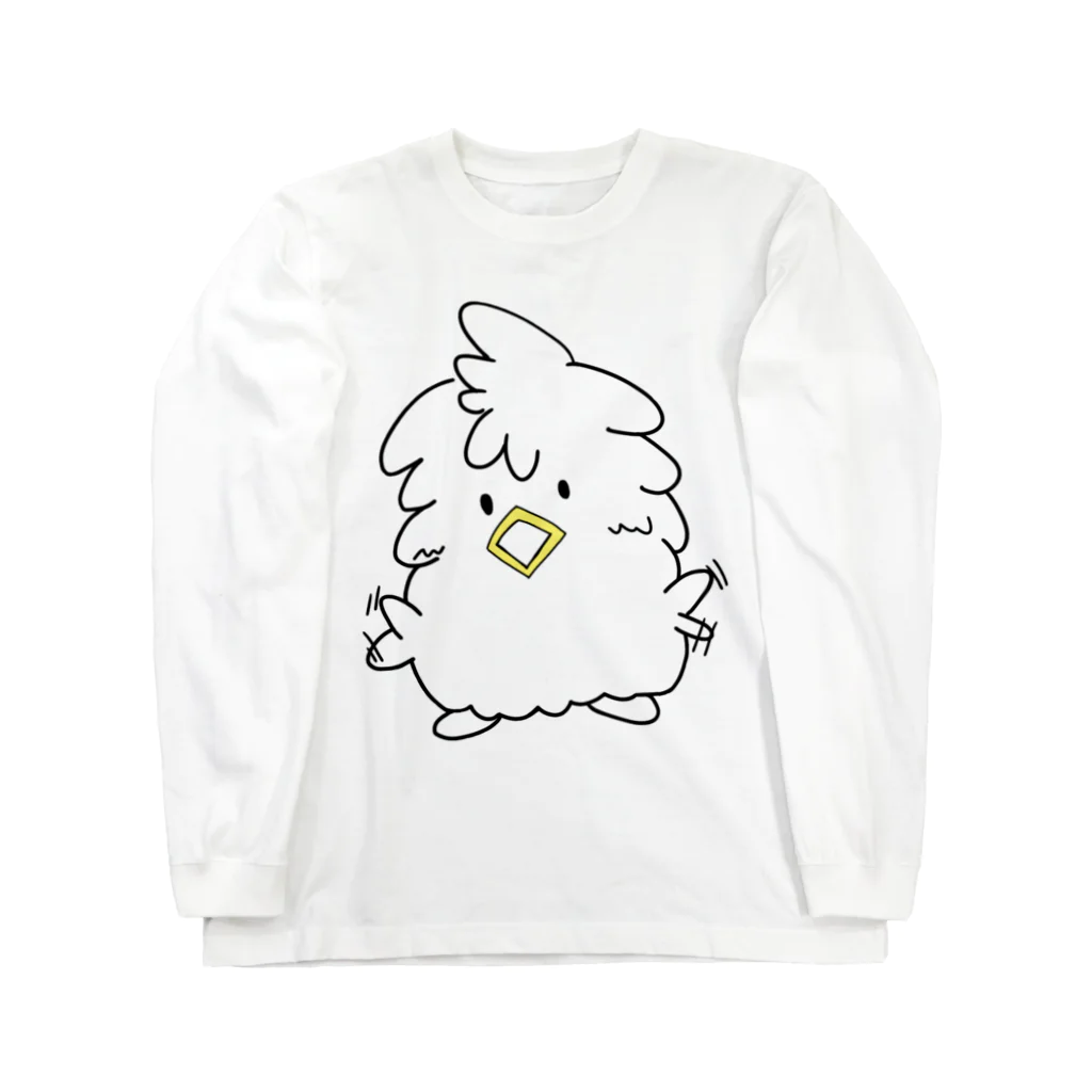 ＋Γ(gamma)のモケちゃん 喜び Long Sleeve T-Shirt