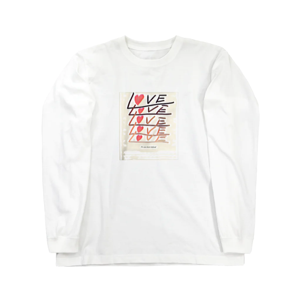 Boom_96のNo one leave behind 2 ロングスリーブTシャツ