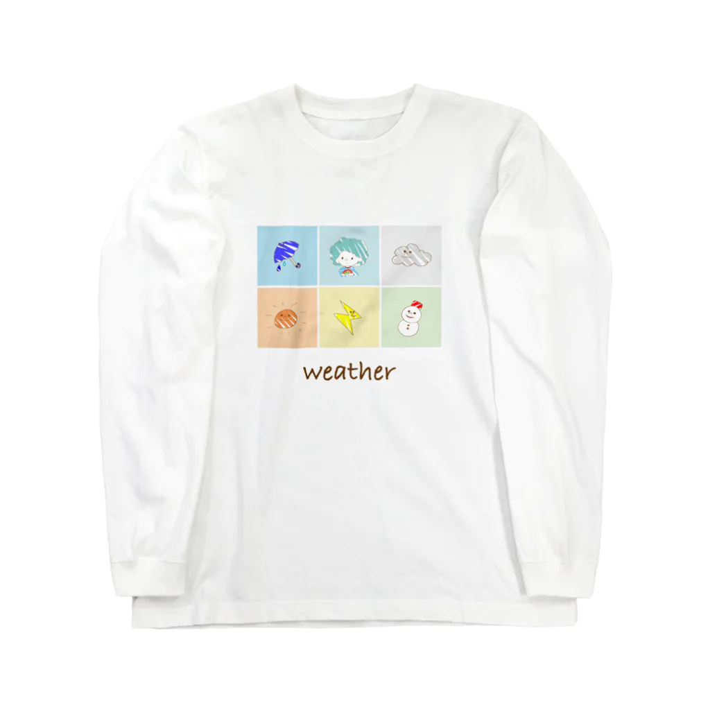 gon_213のweather ロングスリーブTシャツ