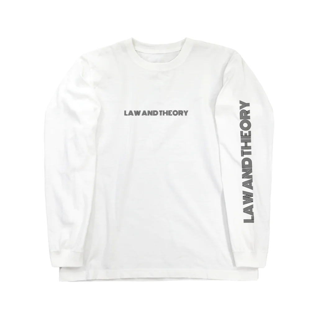 Law and TheoryのLogo long tee ロングスリーブTシャツ