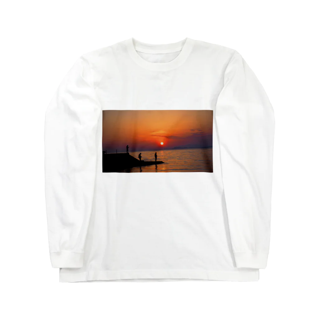 KIHOUのsunset tシャツ ロングスリーブTシャツ