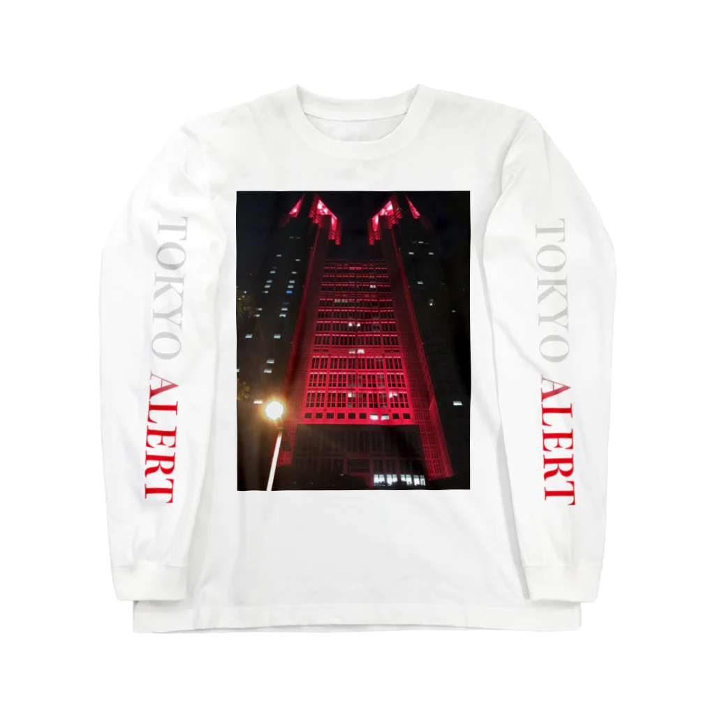 自由なハートでの東京アラート／TOKYO ALERT Long Sleeve T-Shirt