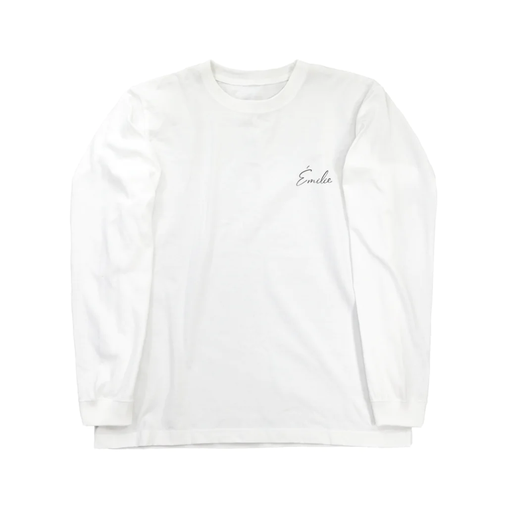 ÉmilieのÉmilie グラフィックティーシャツ Long Sleeve T-Shirt