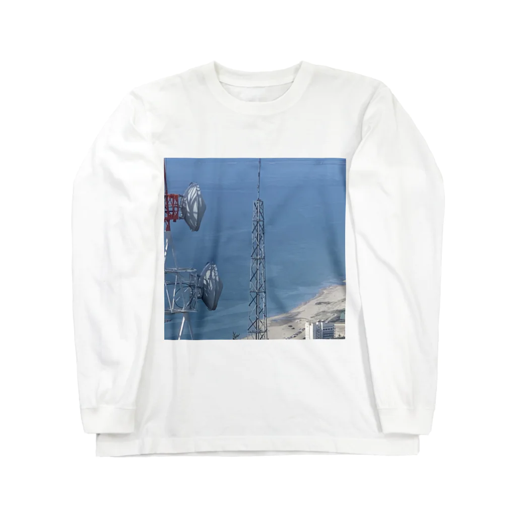 ウミの電波 Long Sleeve T-Shirt