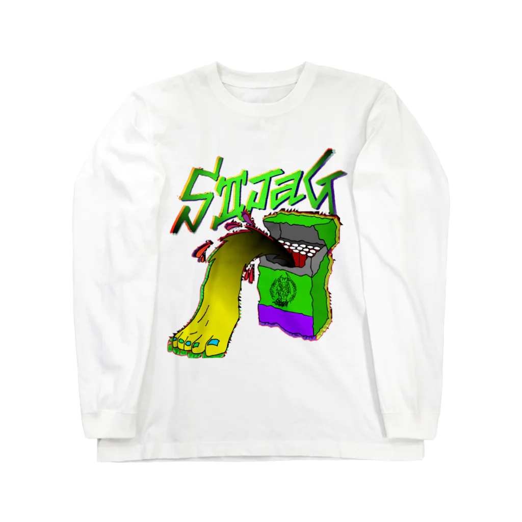 SⅡJaGのCIGARETTE MONSTER Long Sleeve T-Shirt