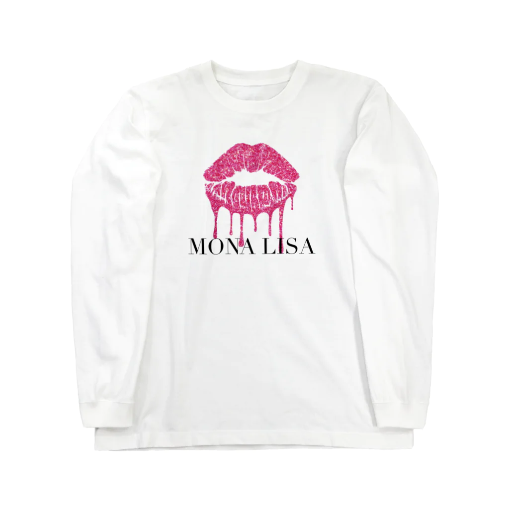 Elvis-MersonのMONA LISA LIP ロングスリーブTシャツ