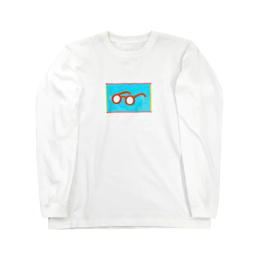 ハッピーなナタリーのメガネちゃん長袖 Long Sleeve T-Shirt