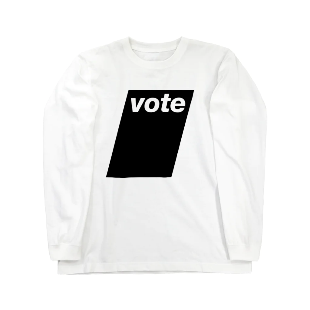 frographの#govote001 ロングスリーブTシャツ