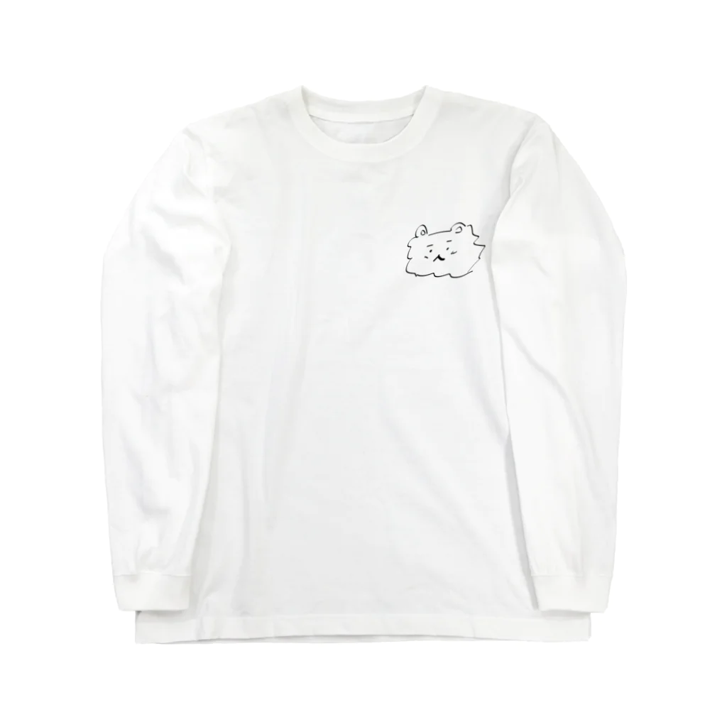 けたのPet-swimmer 仮ロゴ ロングスリーブTシャツ