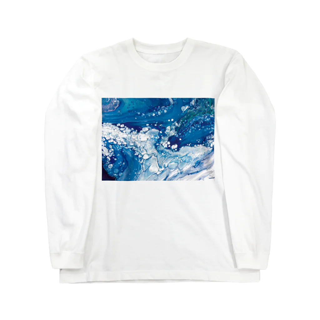 きたじ詠美 web shopの清冽-Clearness- Long Sleeve T-Shirt